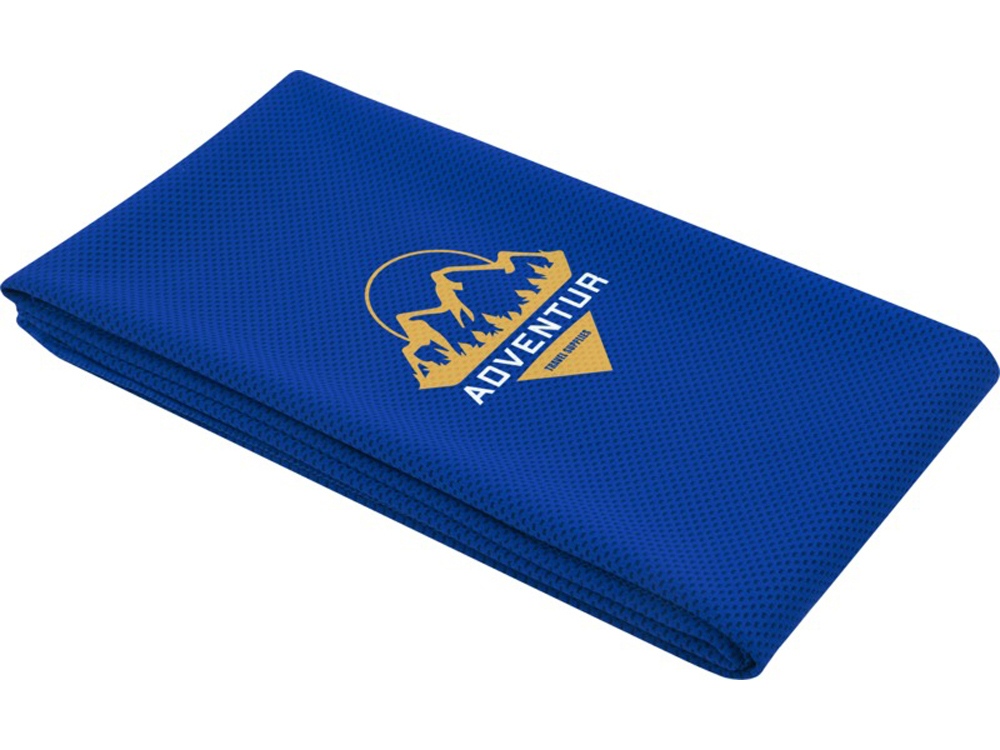 Althea спортивное полотенце 50х100 см - Ярко-синий — изображение 4