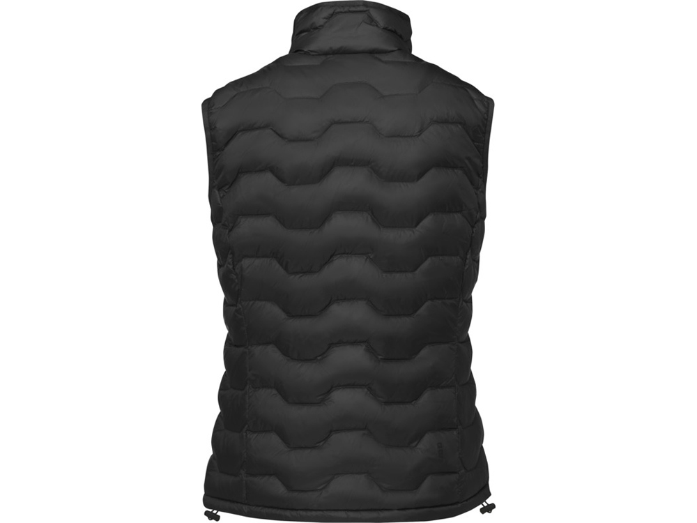 Женская утепленная телогрейка Epidote из материалов, переработанных по стандарту GRS - сплошной черный — изображение 3