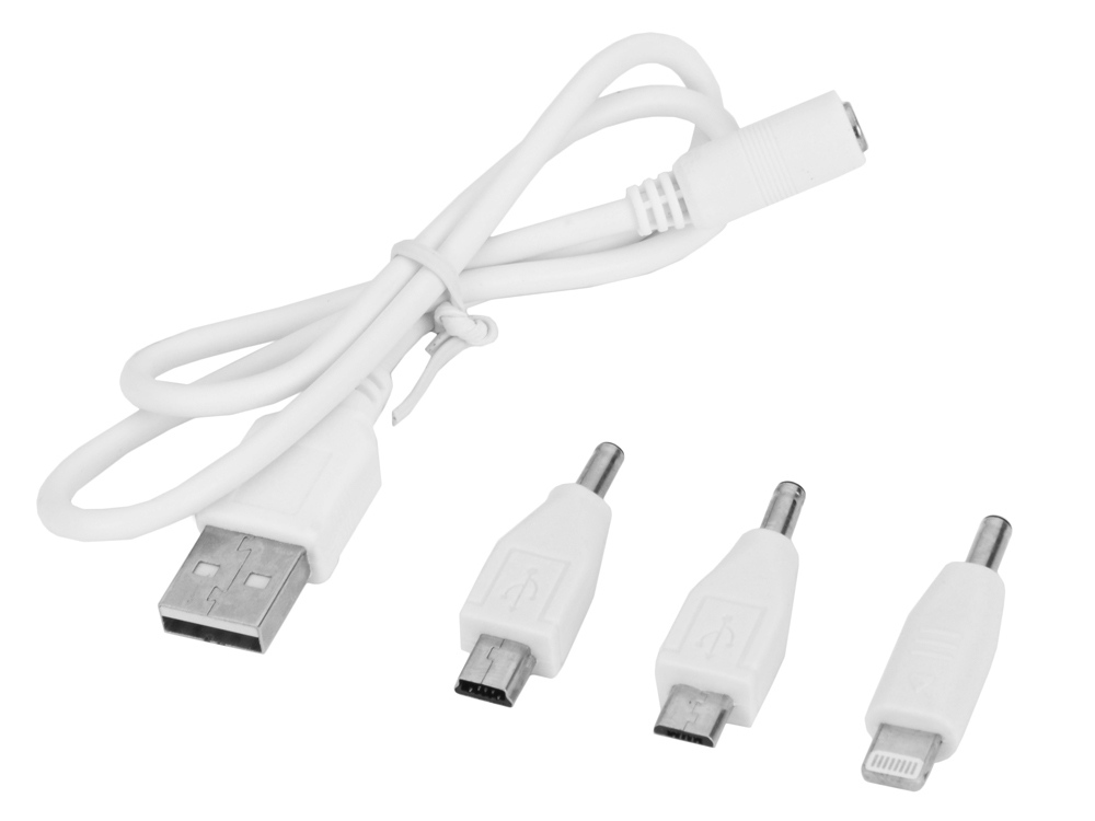 Портативное зарядное устройство Спайк, 8000 mAh, черный — изображение 4