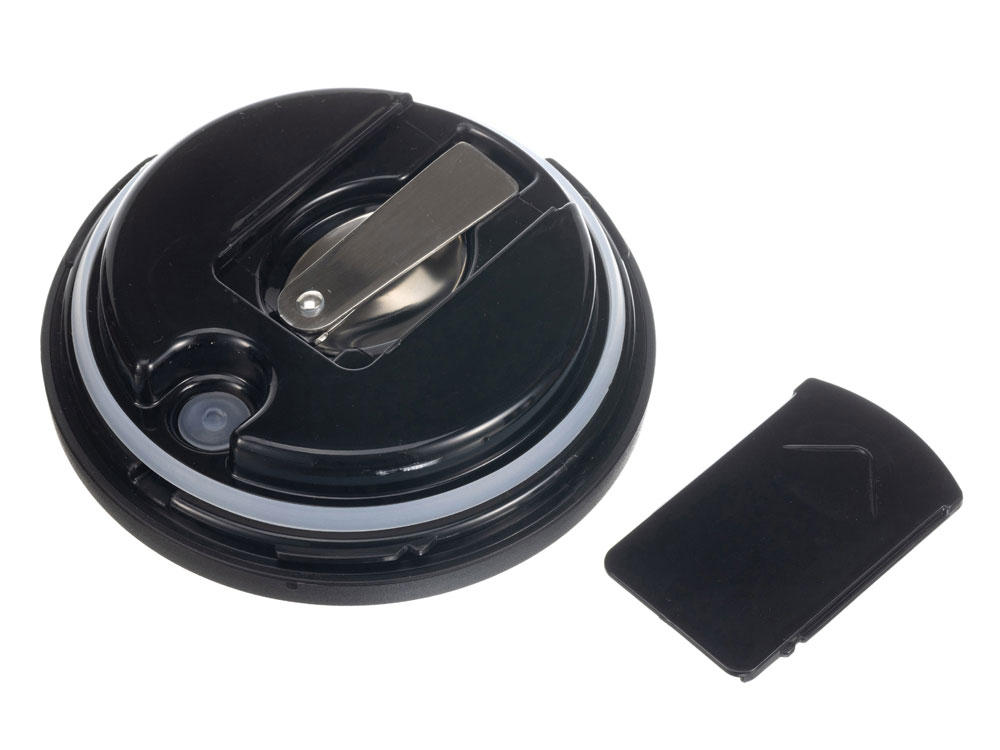 Термос ланч-бокс Stinger, 1,7 л, широкий, сталь, чёрный, три контейнера, 16,1 x 14,9 x 21,5 — изображение 3