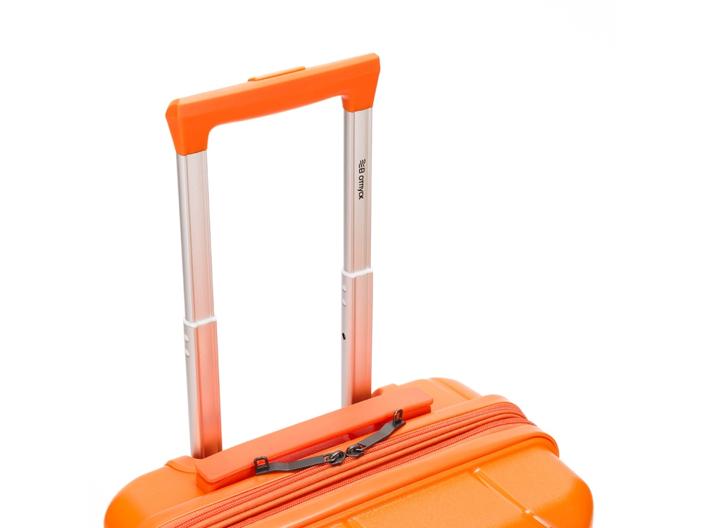 Чемодан TORBER В Отпуск, оранжевый, полипропилен, 36 х 21,5 х 55 см, 38 л — изображение 5