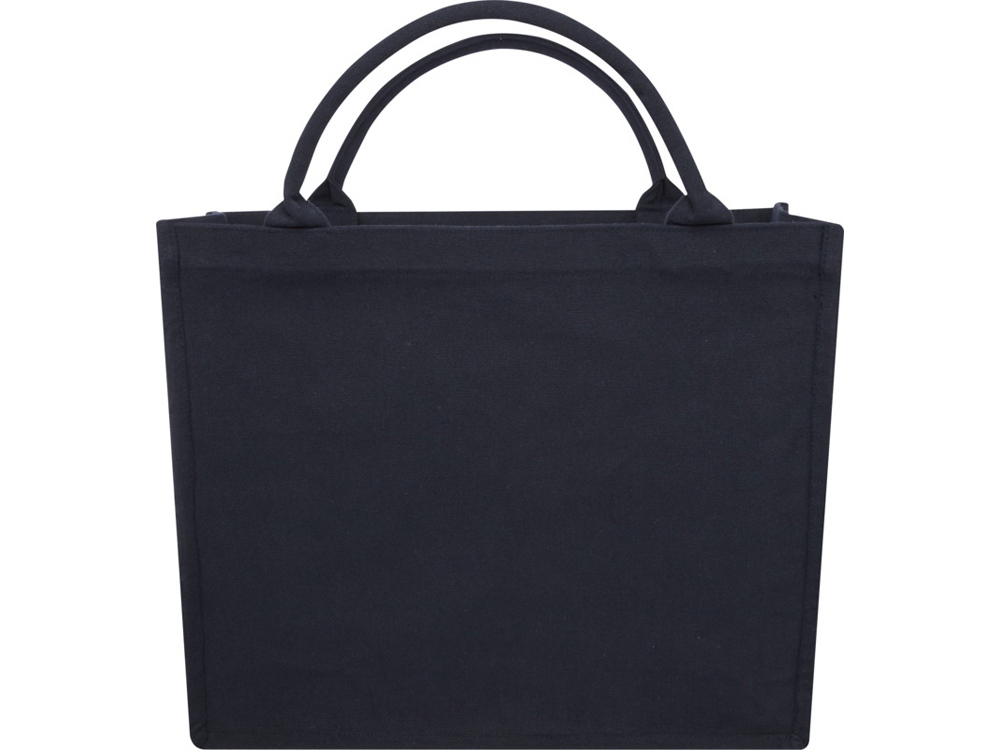 Page эко-сумка для книг из переработанного материала Aware™ плотностью 500 г/м² - Нейви — изображение 3