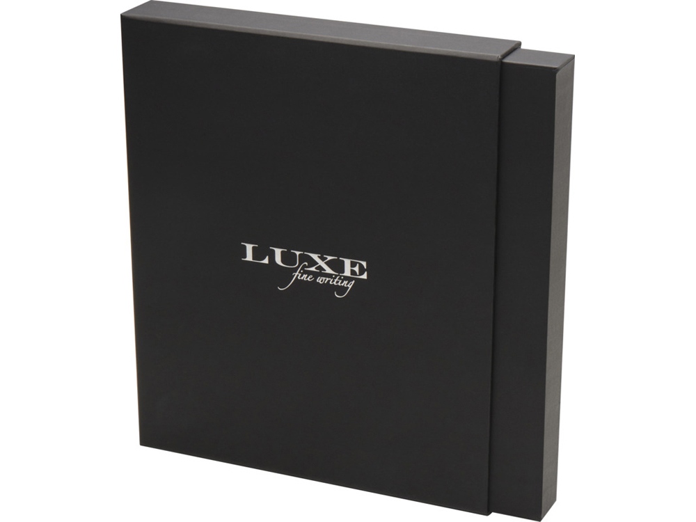 Legato блокнот формата А5 с набором из шариковой ручки и ручки-роллера - Коричневый — изображение 4