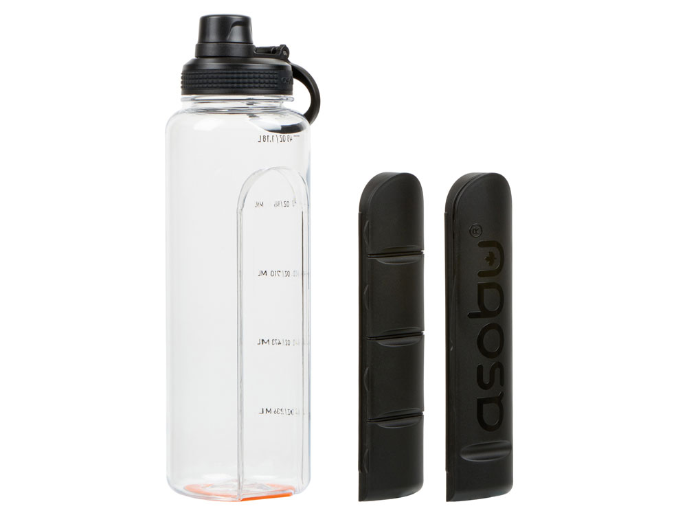 Бутылка для воды Electrolyte, черный — изображение 6