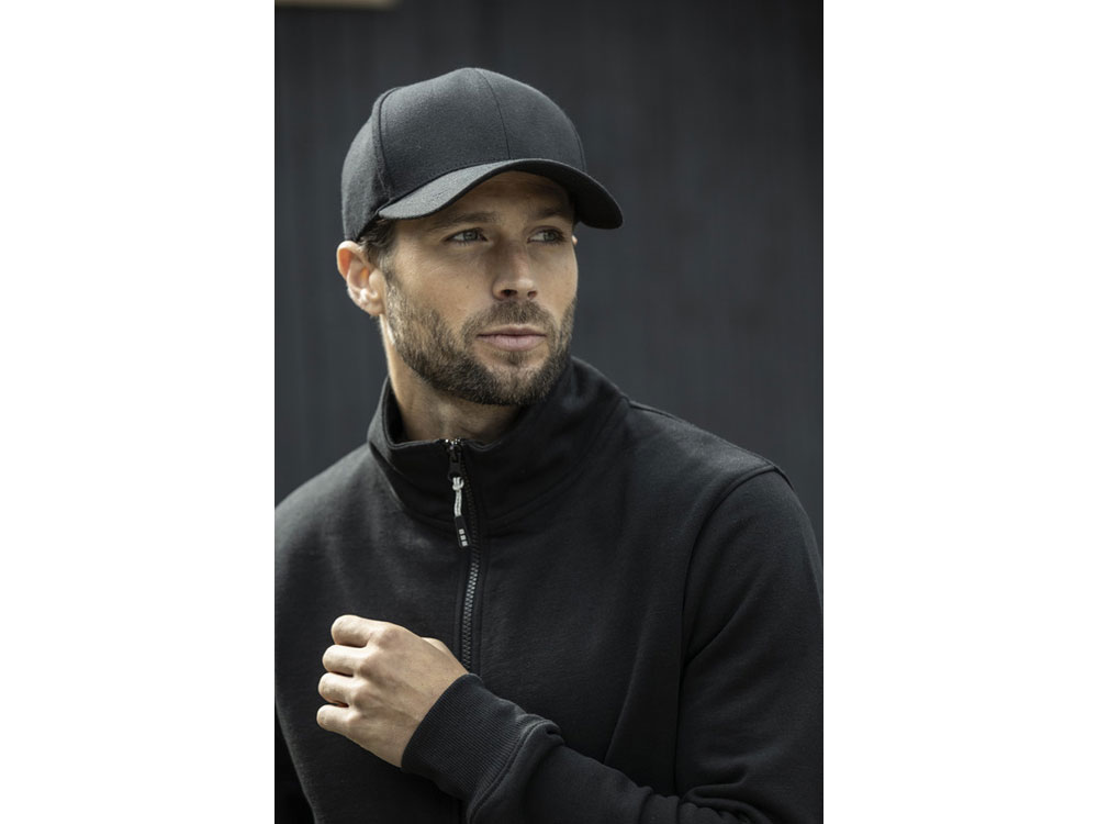 Opal с 6 панелями Aware™ кепка из переработанных материалов - Темно - синий — изображение 5