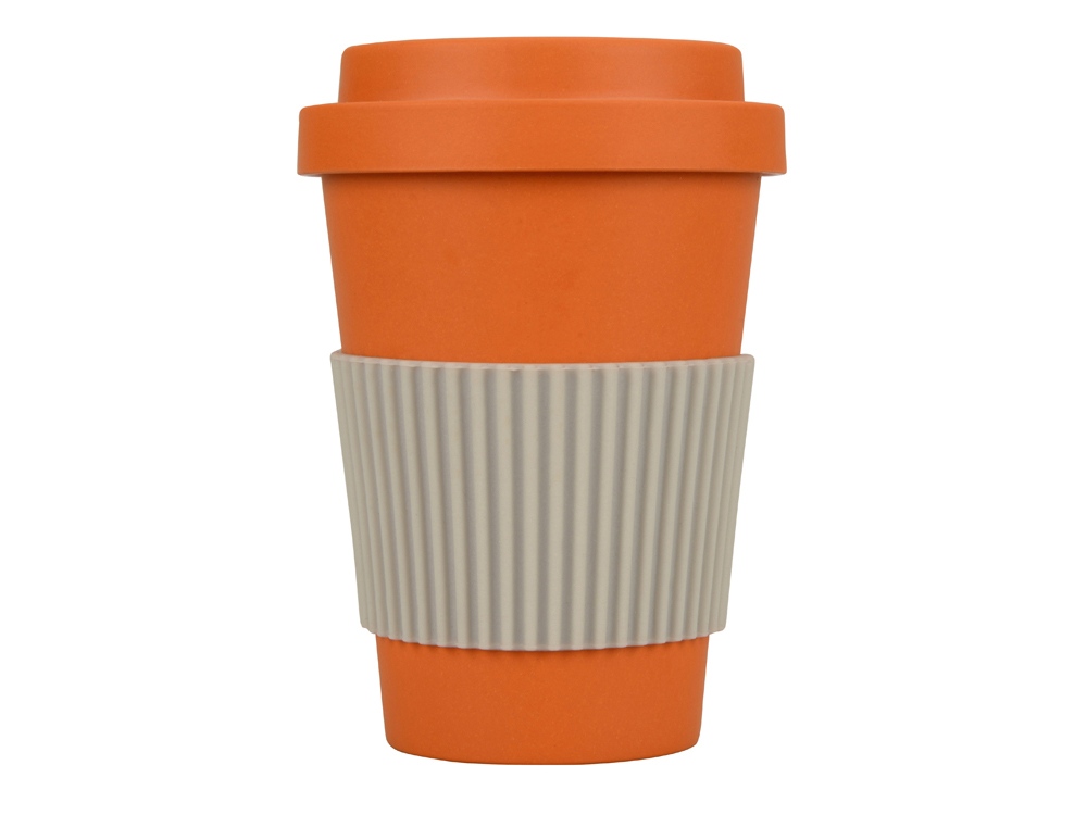 Термокружка Muffin из натуральных волокон, оранжевый — изображение 2