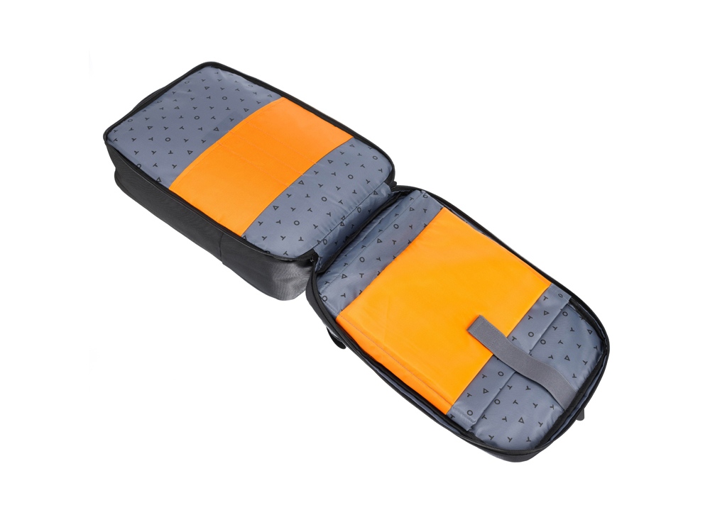 Рюкзак TORBER VOYAGE с отделением для ноутбука 17'', черный, полиэстер 900D, 31х17х44 см, 18 л — изображение 4