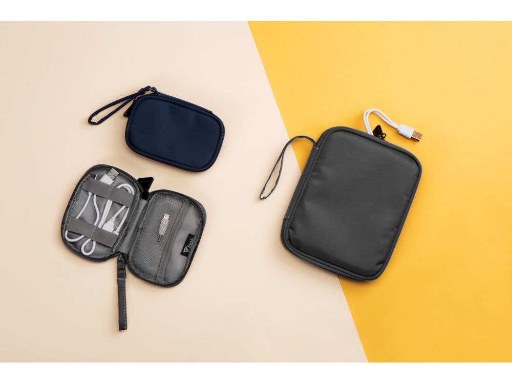 Органайзер для проводов Keep Organized S, черный (140*100*25) — изображение 4