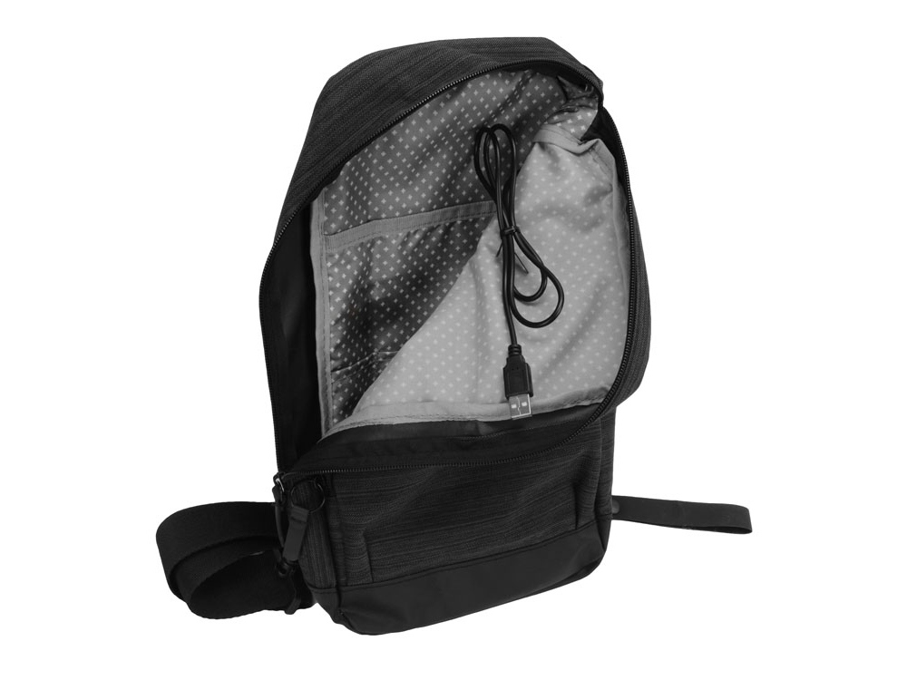 Сумка Even на одно плечо, серый — изображение 6