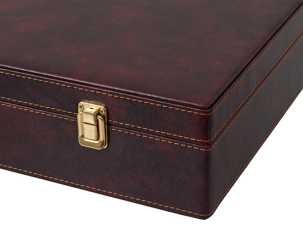 Дипломат подарочный, бордовый — изображение 5