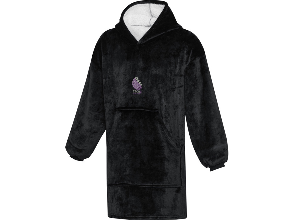 Denali толстовка с капюшоном GRS - сплошной черный — изображение 6