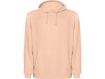 Толстовка с капюшоном KENIA унисекс, светло-абрикосовый выстиранный