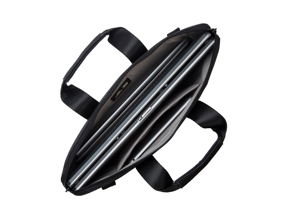 Сумка для ноутбука 15.6 из кожзама 8930, черный — изображение 7