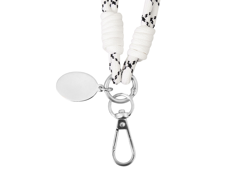 Брелок-браслет Bohemian, черно-белый — изображение 4