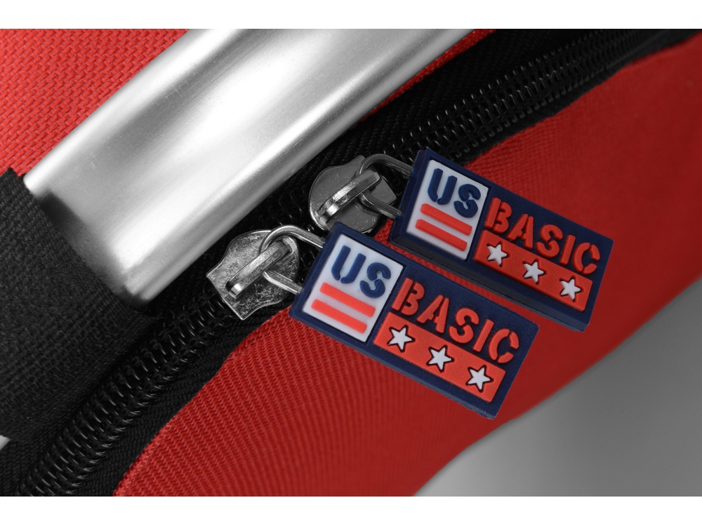 Изотермическая сумка-холодильник FROST складная с алюминиевой рамой, красный (Р) — изображение 6