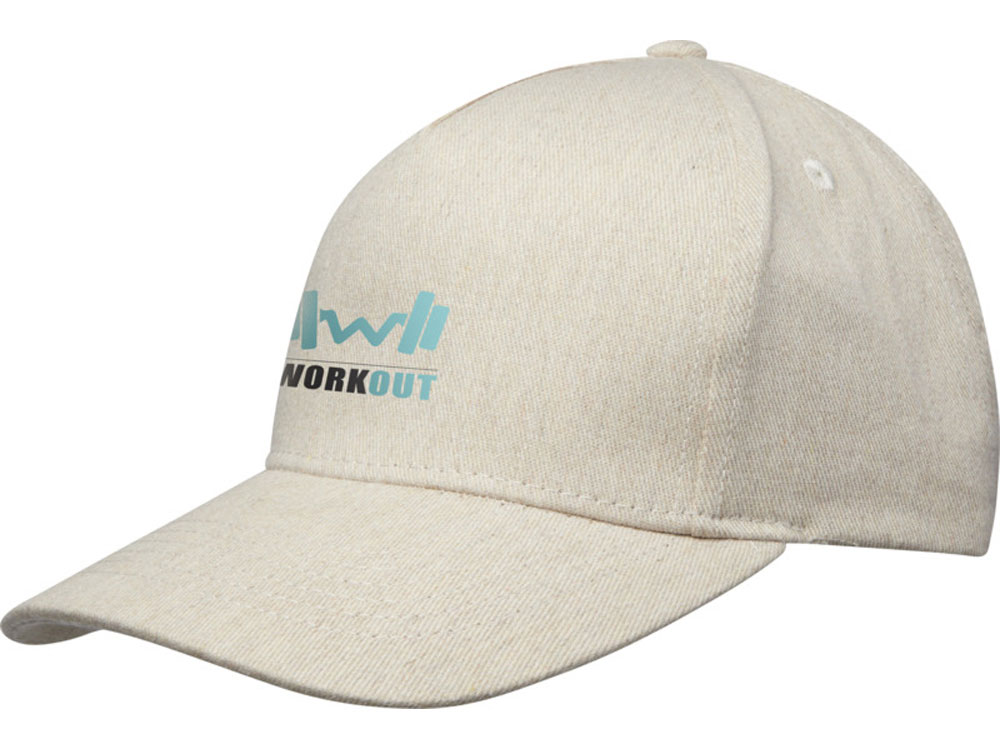 Onyx с 5 панелями Aware™ кепка из переработанных материалов - Oatmeal — изображение 6