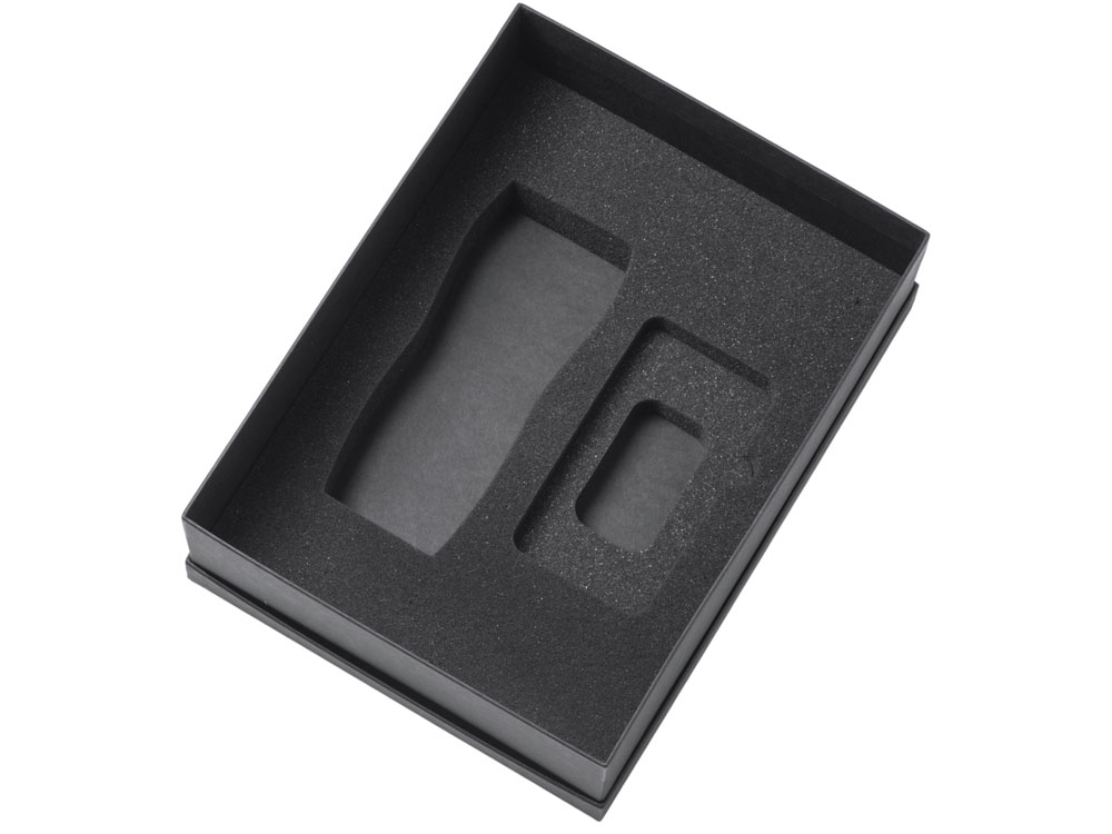 Подарочный набор c вакуумной термокружкой и повербанком С1, красный — изображение 3