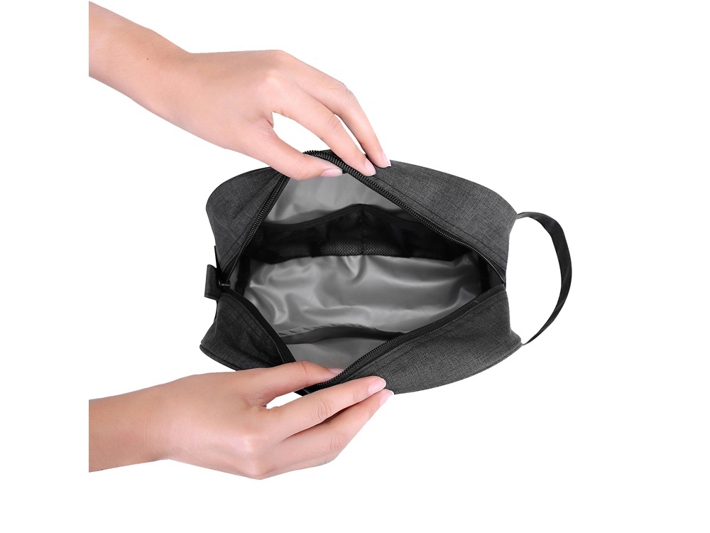 Дорожный несессер District, темно-серый — изображение 5