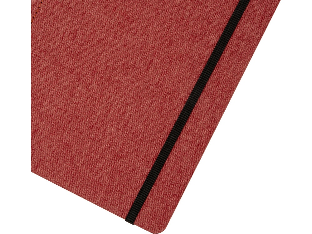 Блокнот Orin, формат А5, из переработанного ПЭТ, красный кирпичный — изображение 6