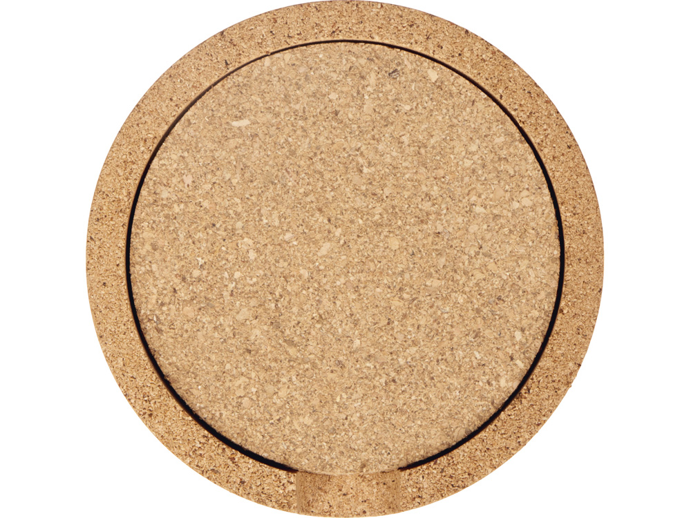 Набор костеров из пробки на подставке из пробки Krock — изображение 4