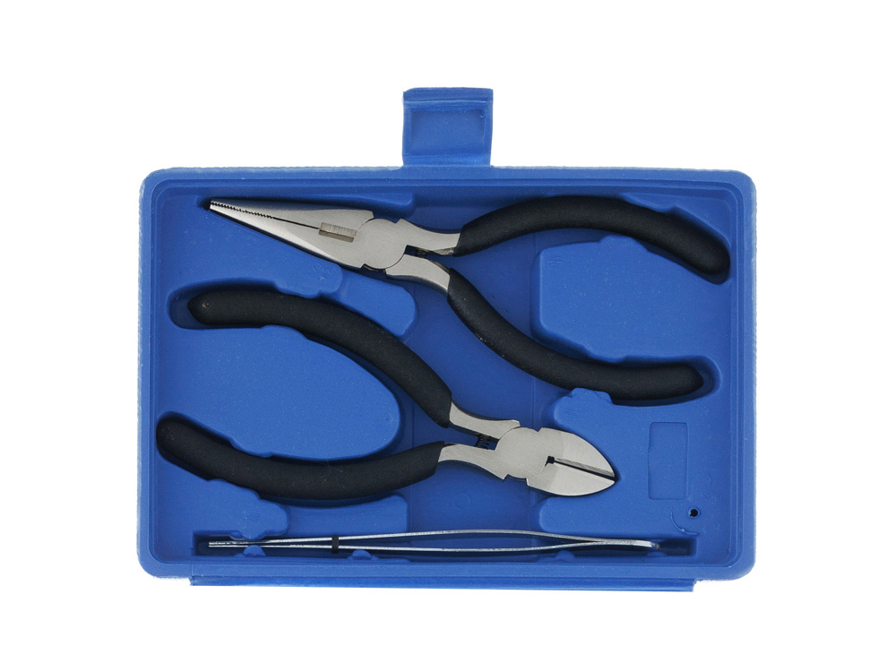 Набор инструментов Stinger, 25 инструментов, в пластиковом кейсе, 164x107x49 мм, синий — изображение 8