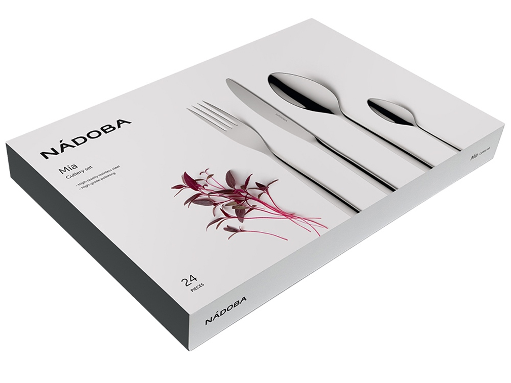 Набор столовых приборов, 24 предмета, NADOBA, серия MIA — изображение 7