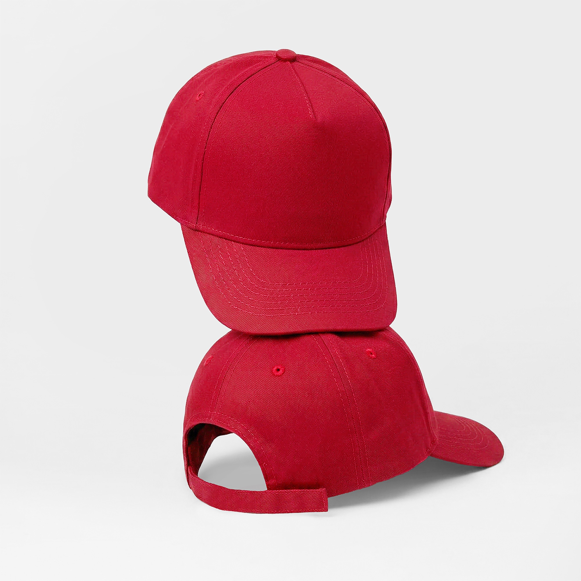 Бейсболка Memphis 5-ти панельная 165 гр, красный (P)