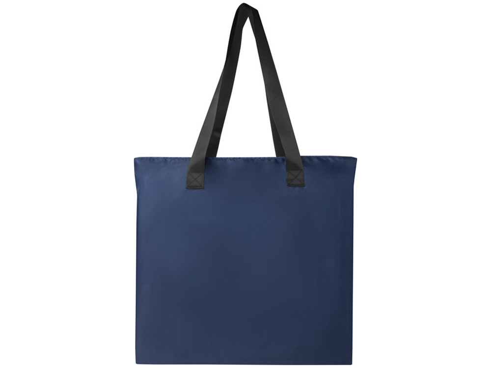 EcoFold Складная эко-сумка из RPET 16 л - Темно - синий — изображение 3