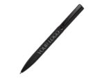 Шариковая металлическая ручка Siegfried, черный с серебристым слоем