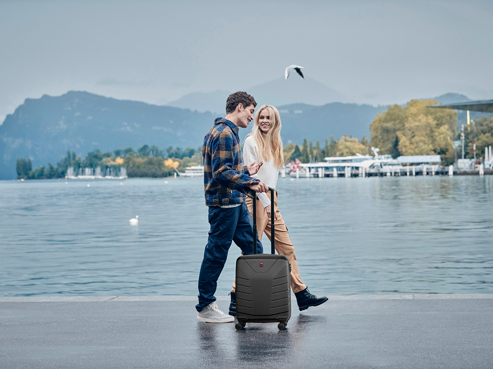 Чемодан WENGER Pegasus, черный, поликарбонат+АБС-пластик, большой, 52х76х30 см, 99 л. — изображение 7