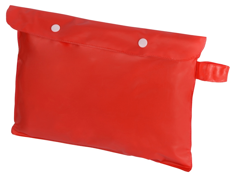 Дождевик Hawaii c чехлом унисекс, красный — изображение 8