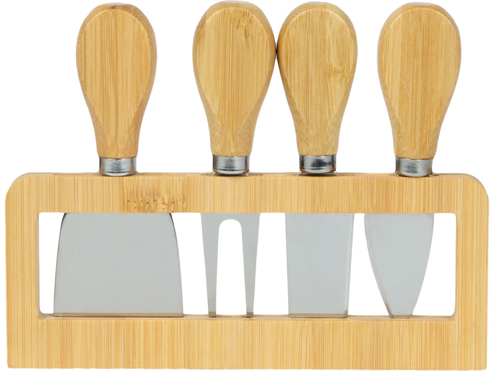 Набор для сыра из бамбука со съемной подставкой Camembert — изображение 5