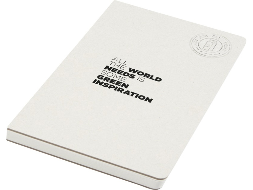 Dairy Dream мягкий блокнот для заметок форматом A5, белый — изображение 7