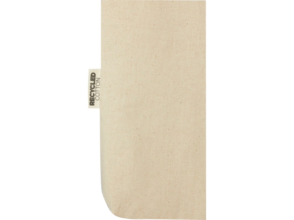 Эко-сумка Rainbow объемом 5л из переработанного хлопка плотностью 180 г/м2, натуральный — изображение 7