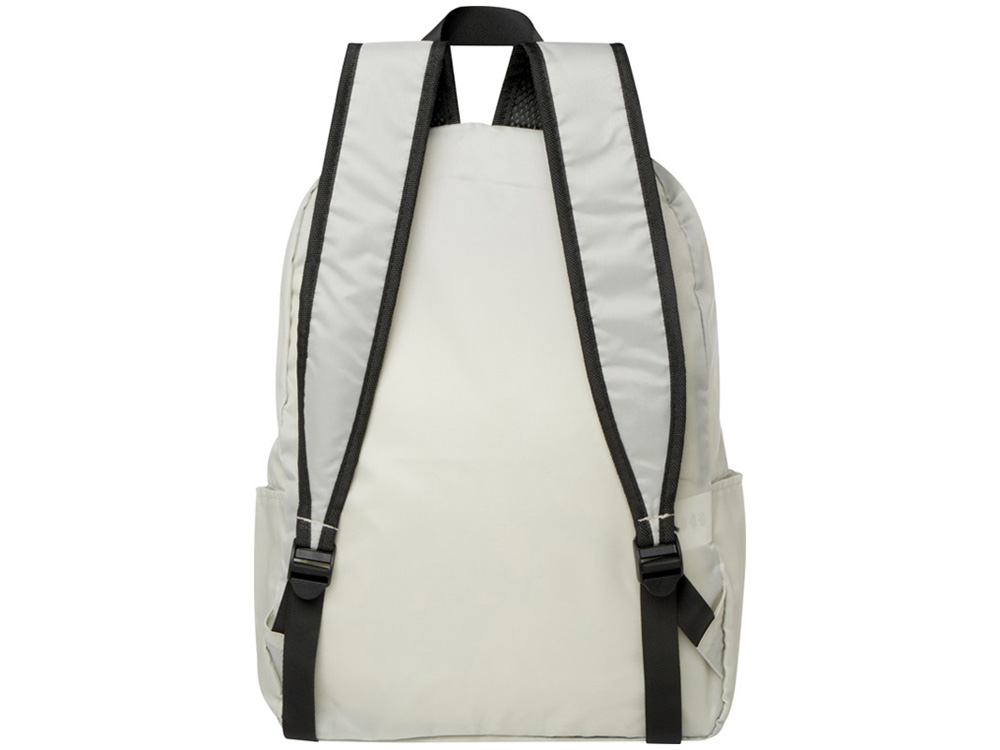 Складной рюкзак EcoFold объемом 15 л из переработанного ПЭТ-пластика - Sandstone — изображение 3