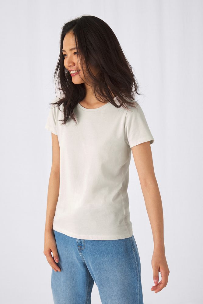 Футболка женская E150 Inspire (Organic), красная — изображение 4