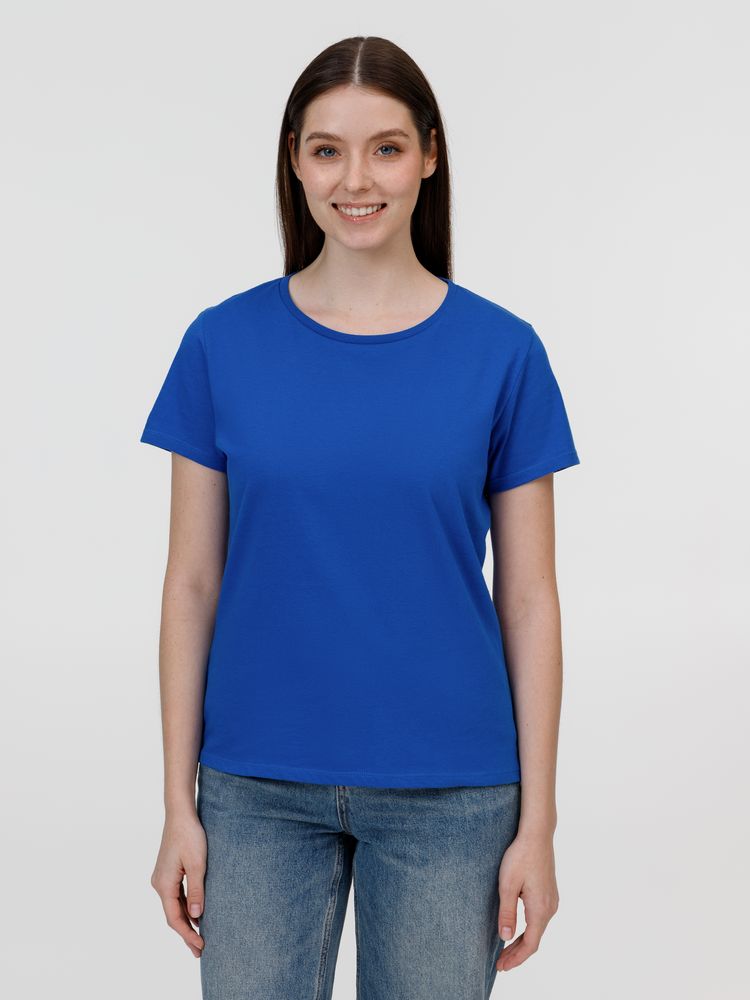 Футболка женская E150, зеленое яблоко — изображение 2