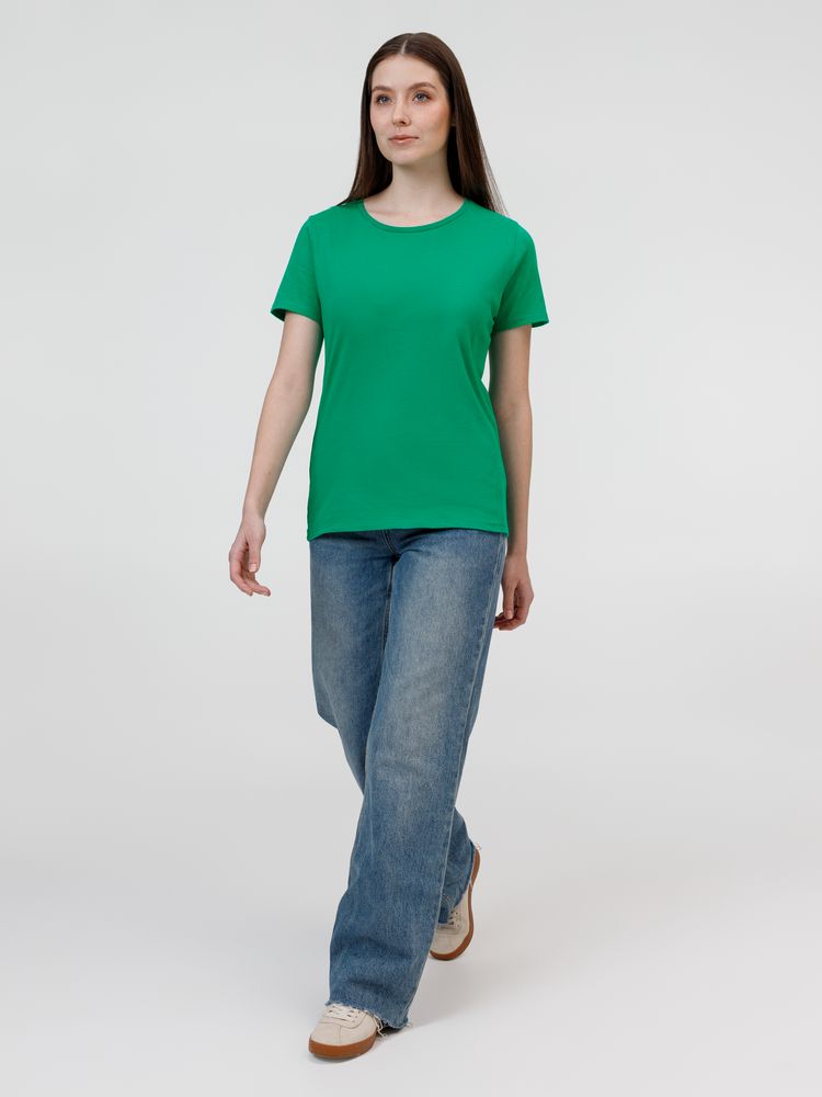 Футболка женская E190 темно-синяя — изображение 5