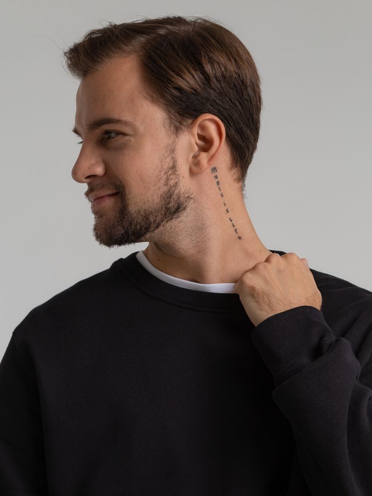 Свитшот унисекс King, черный — изображение 8