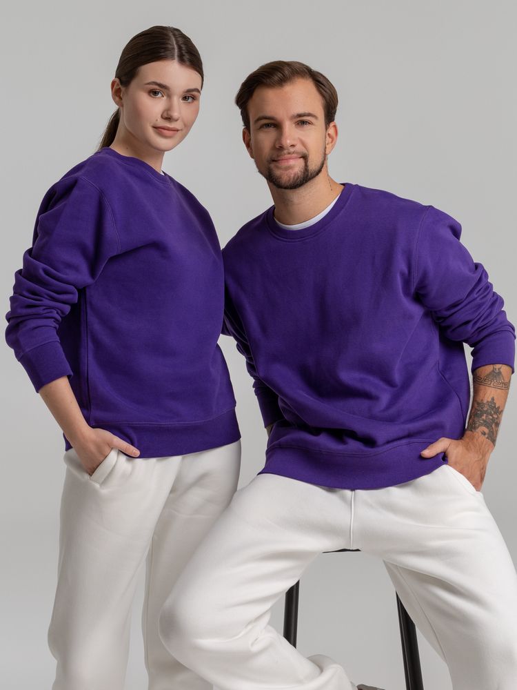 Свитшот унисекс King, фиолетовый — изображение 9