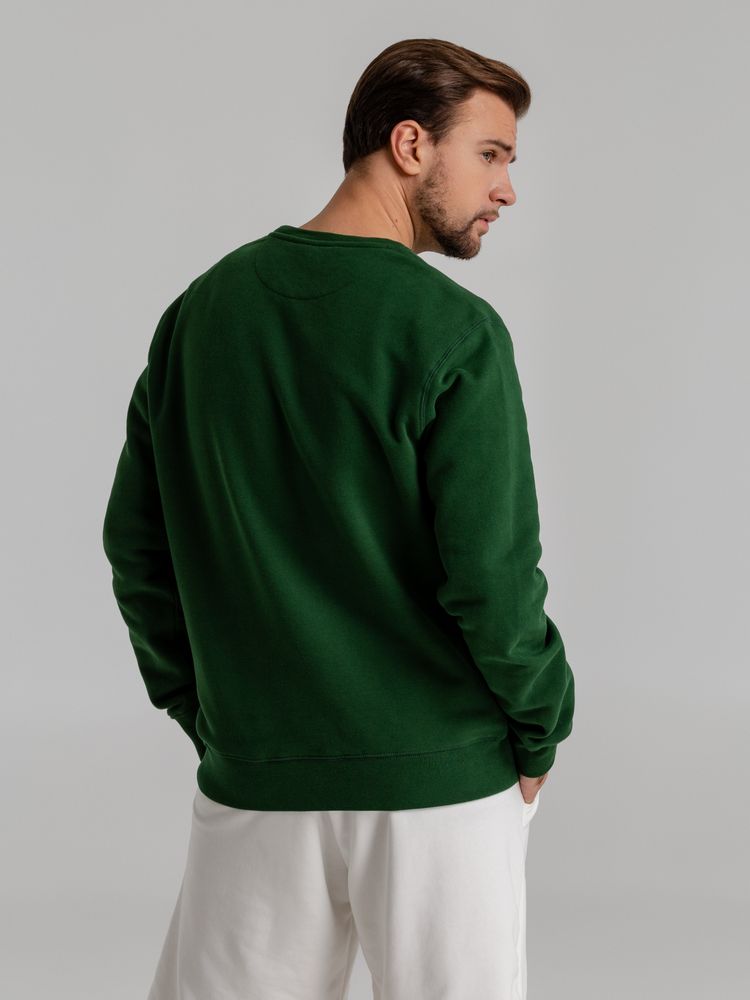 Свитшот унисекс King, темно-зеленый — изображение 7