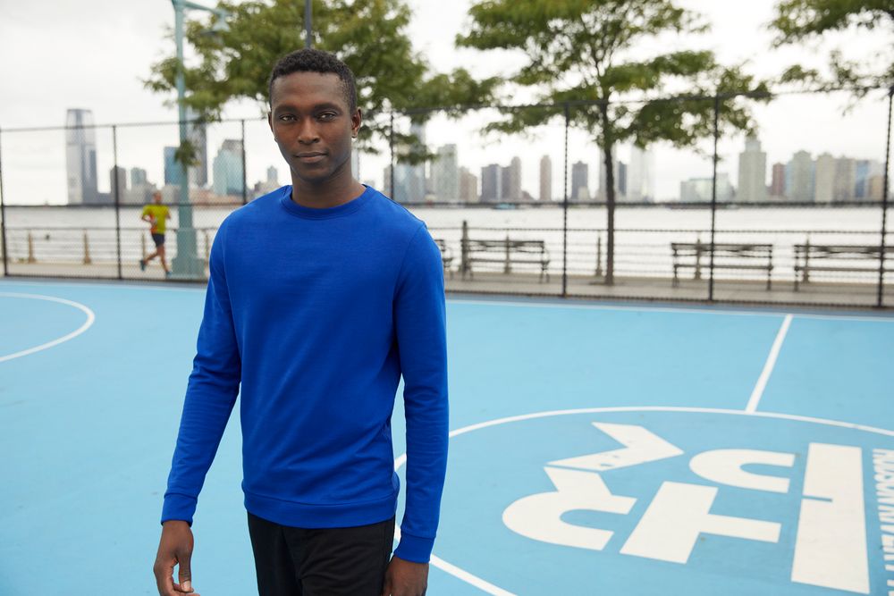 Свитшот унисекс Set In, оранжевый — изображение 5