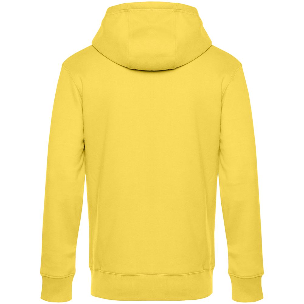 Толстовка с капюшоном унисекс King, желтая — изображение 2