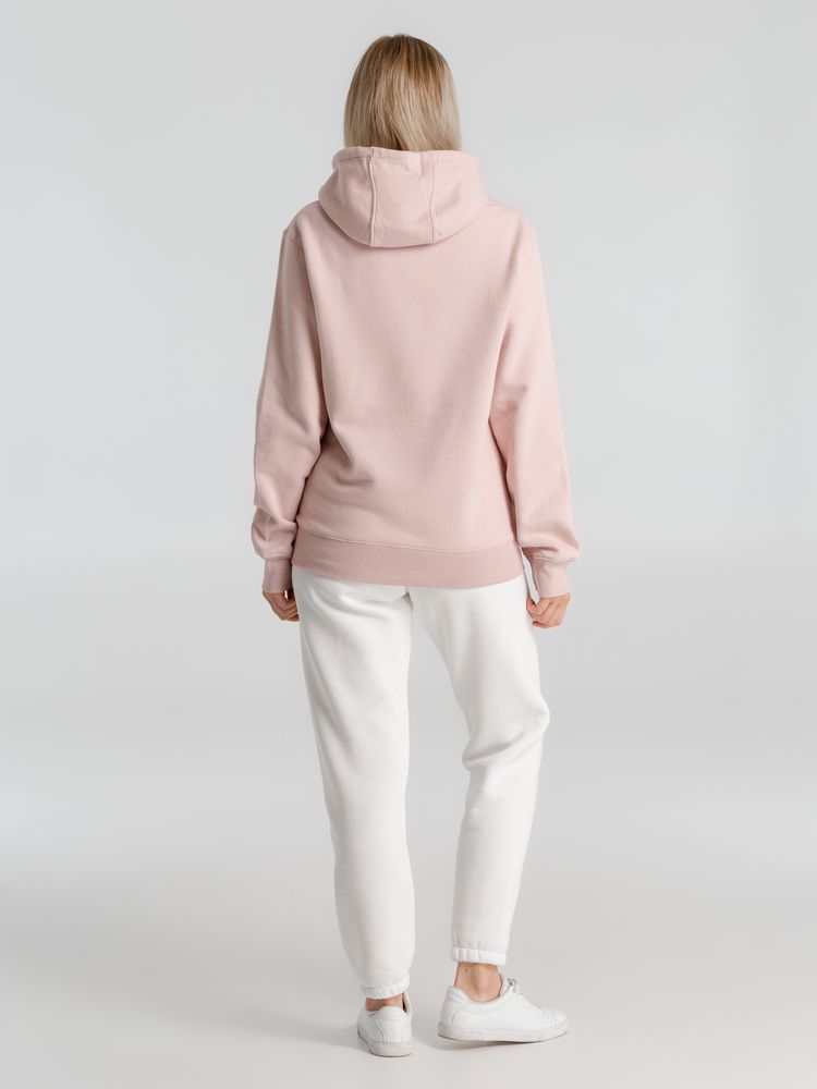 Толстовка с капюшоном унисекс King, розовая — изображение 6