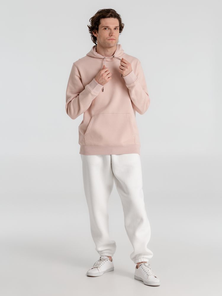 Толстовка с капюшоном унисекс King, розовая — изображение 8