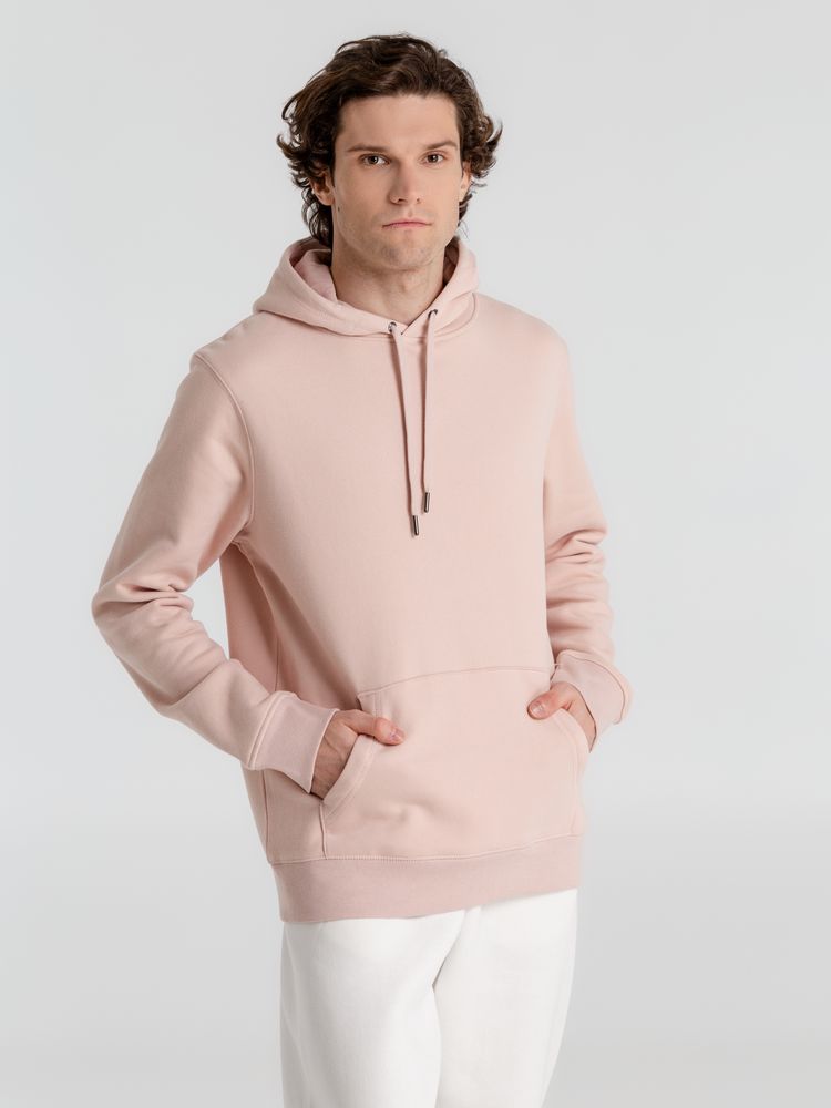 Толстовка с капюшоном унисекс King, розовая — изображение 7