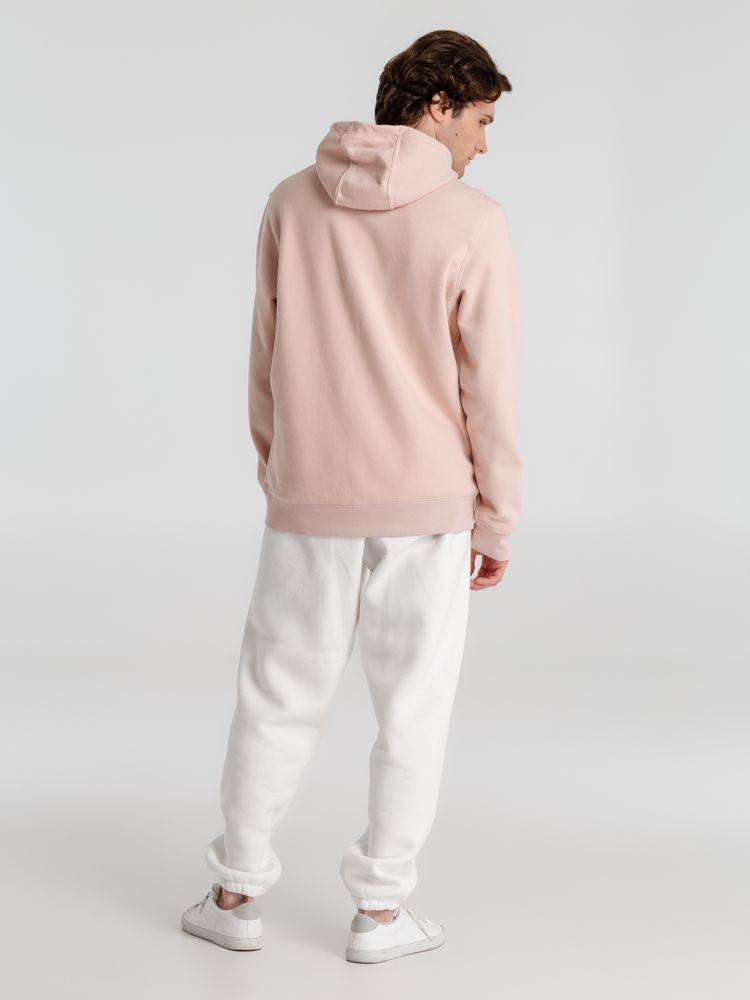 Толстовка с капюшоном унисекс King, розовая — изображение 10