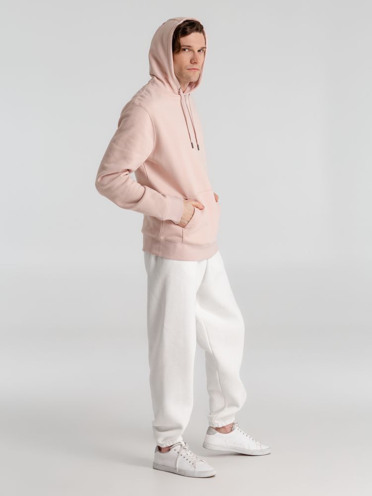 Толстовка с капюшоном унисекс King, розовая — изображение 9