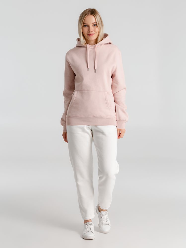 Толстовка с капюшоном унисекс King, розовая — изображение 4