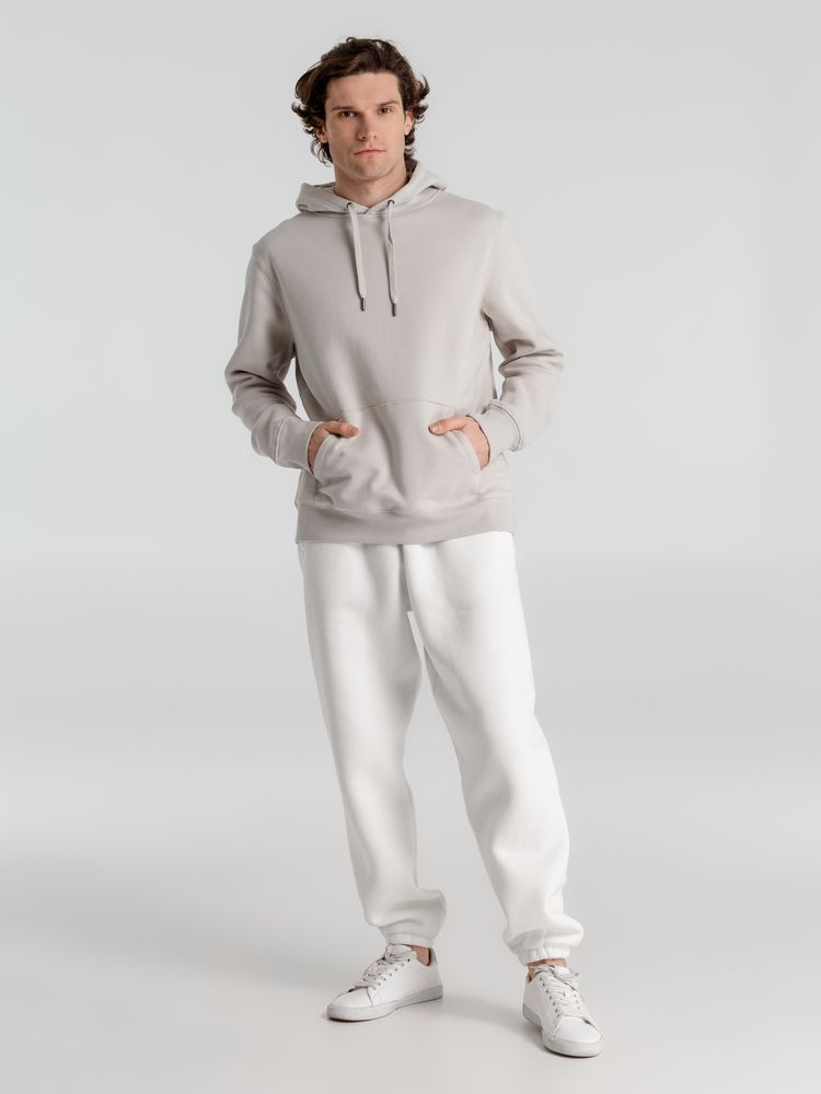 Толстовка с капюшоном унисекс King, дымчато-серая — изображение 5